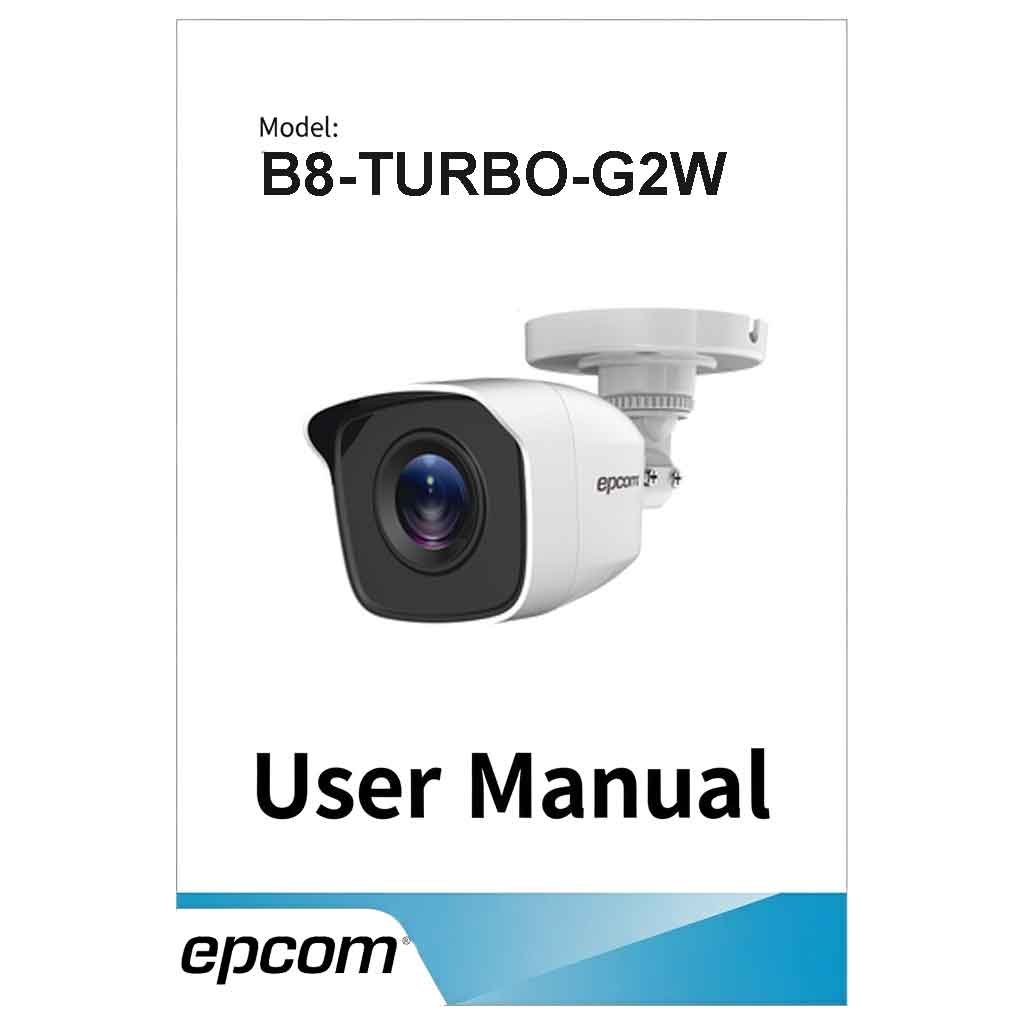 manual camara B8-TURBO-G2W
