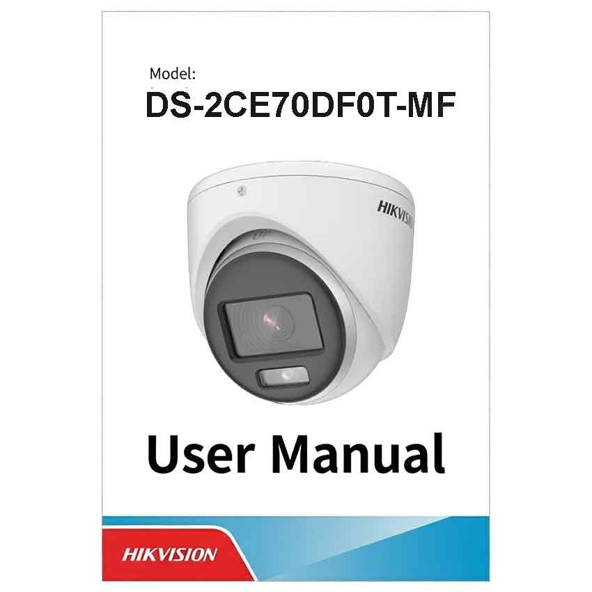 manual camara DS-2CE70DF0T-MF