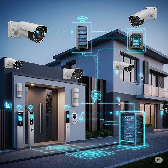 Sistema integral de automatización de edificios en Bogotá instalado por Kirio.